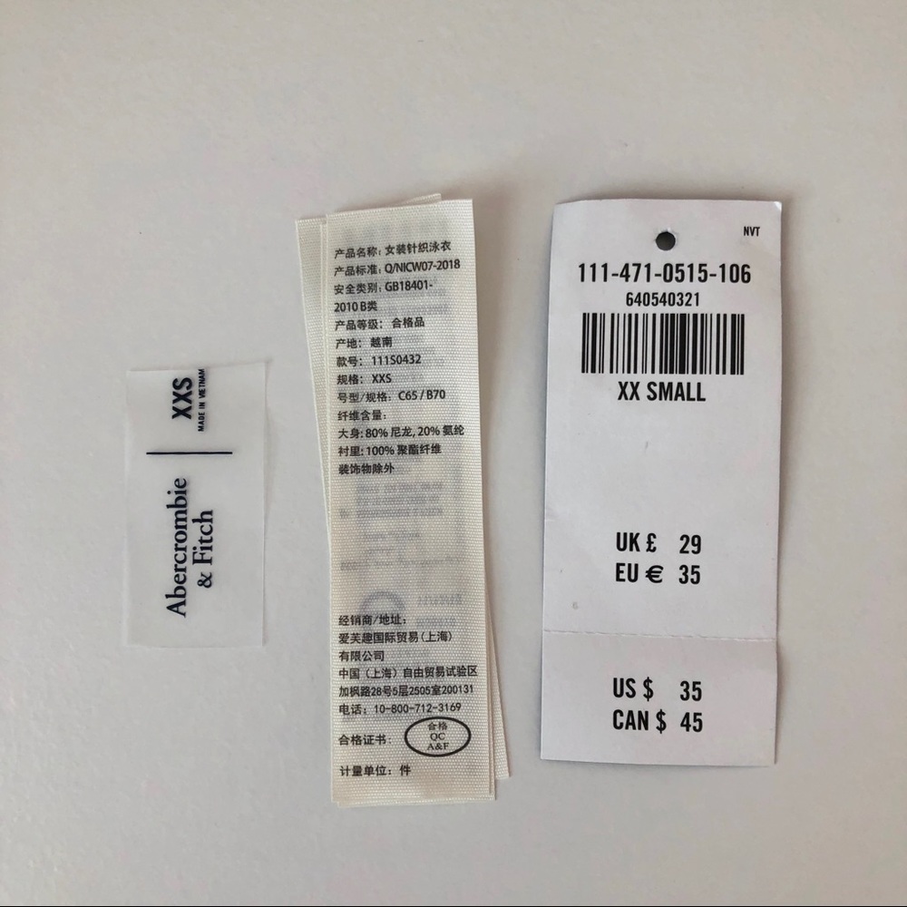 Abercrombie One-Shoulder Lemon Pattern Bikini Top - image 5